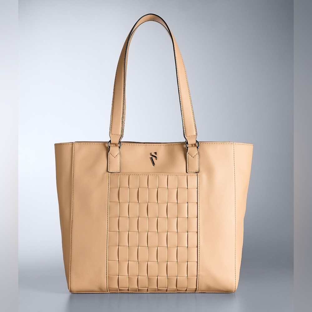 Simply Vera Vera Wang Lavey Raddix Tote Bag